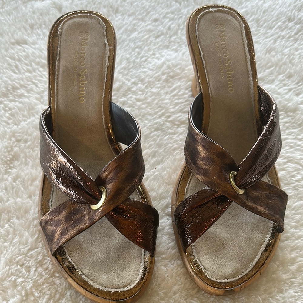 Bronze Marco Sabine Sandals for Women